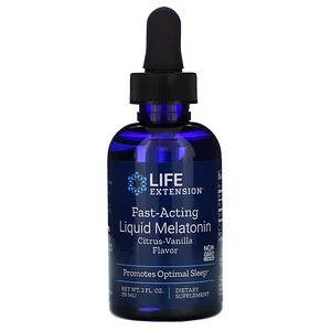 

Мелатонин жидкий быстрого высвобождения (Fast Acting Liquid Melatonin) 3 мг 59 мл