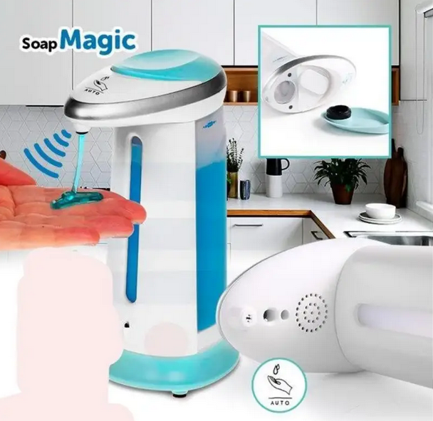 

Сенсорный дозатор для жидкого мыла Soap Magic, автоматический дозатор для мыла 300мл Shopay