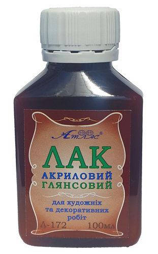 

Лак акриловый Глянцевый 100 мл AS-1004