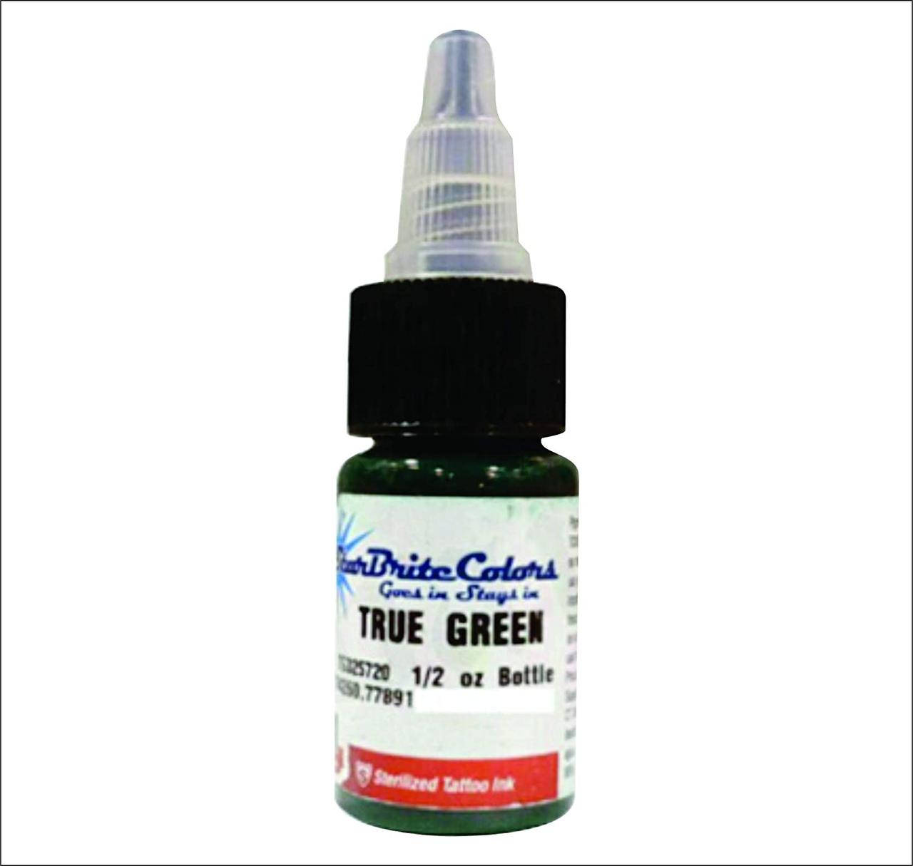 

Стерилизованные чернила для татуировки Starbrite True Green 15ml 0,5oz