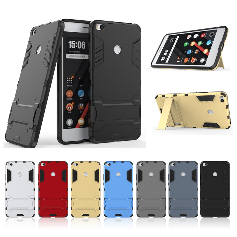 

PC + TPU чехол Metal armor для Xiaomi Mi Max 2 (7 цветов), Разные цвета