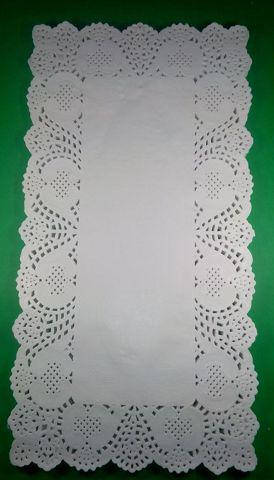 

Ажурная прямоугольная салфетка 20*38(100шт) (1 пачка)