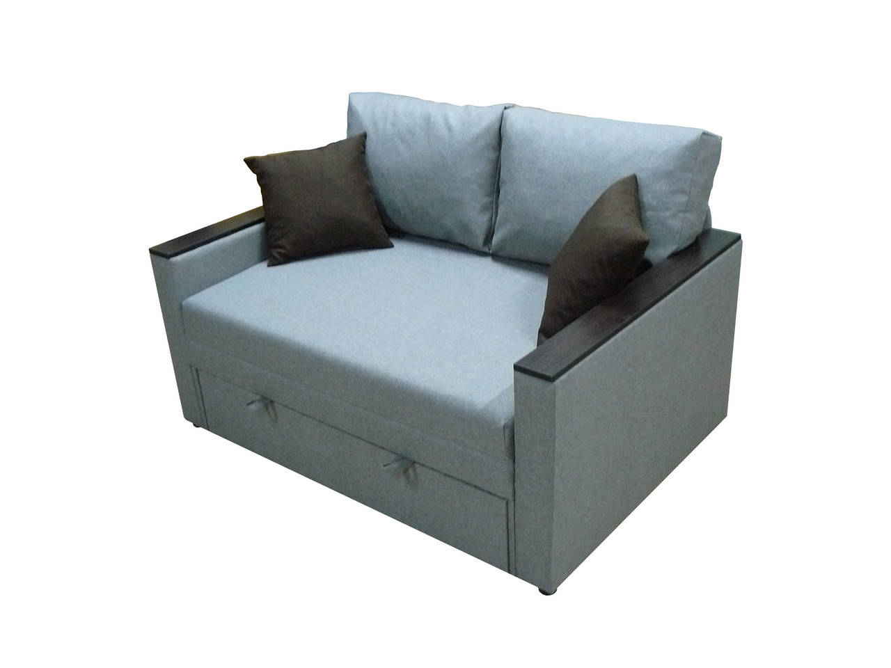 

Диван Кубус 120 (светло-серый, 140х97 см) IMI