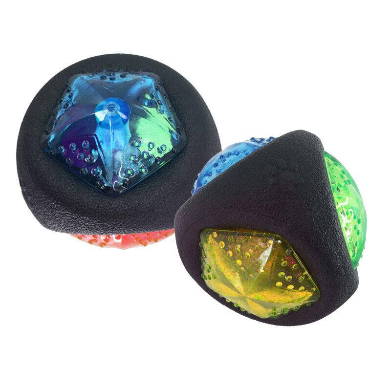 

Игрушка-пищалка для собак Мяч LED Pawise Diamond Ball 7.5см