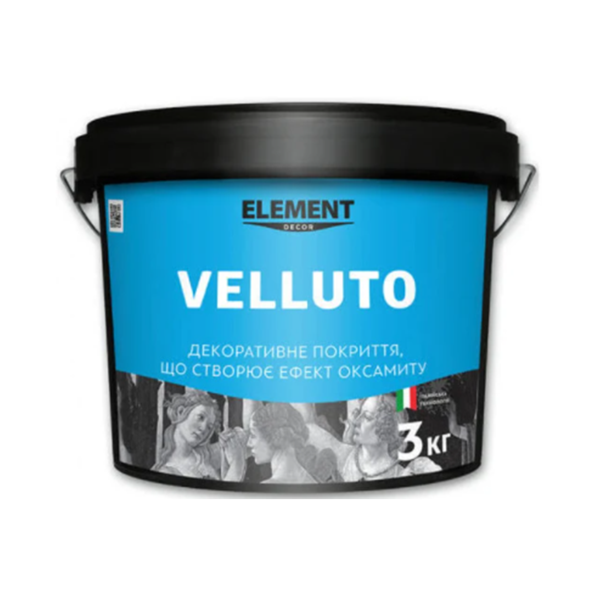 

Декоративная штукатурка Element Decor Velluto 3кг