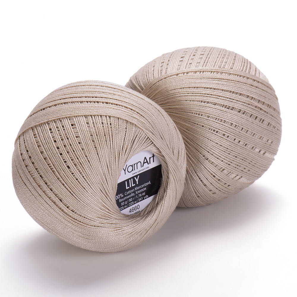 

Yarnart Lily № 4660 беж