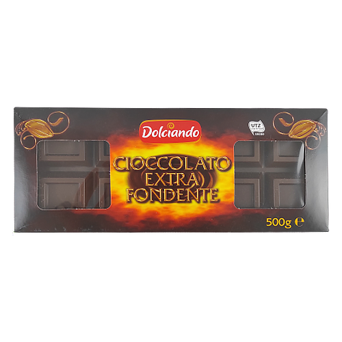 

Шоколад Дольчіандо Dolciando 500g 10шт/ящ (Код : 00-00001544)