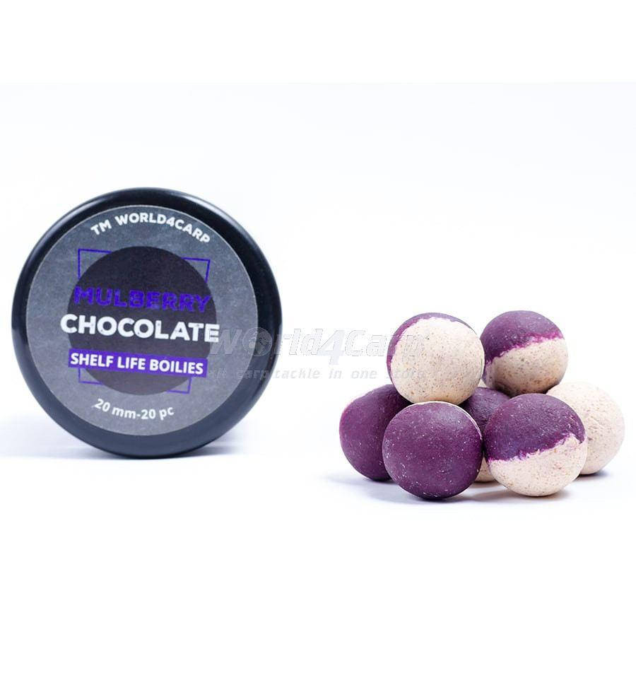 

Бойлы вареные насадочные Mulberry & Chocolate, 16 mm