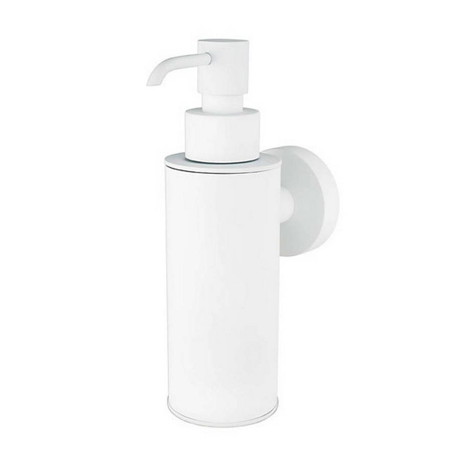 

Дозатор для жидкого мыла HACEKA 1142253 настенный на 200мл металлический белый