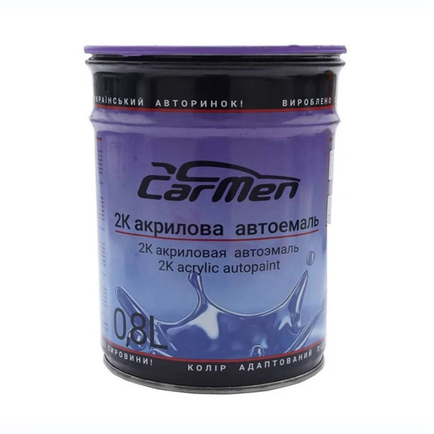 

Акриловая автоэмаль Carmen 140 Яшма 0.8 л, Бордовый