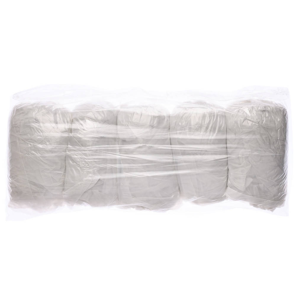 

Бахилы 100% полиэтилен, молочного цвета 6,0 гр (ср.плотность) (50пар в уп) SanGig