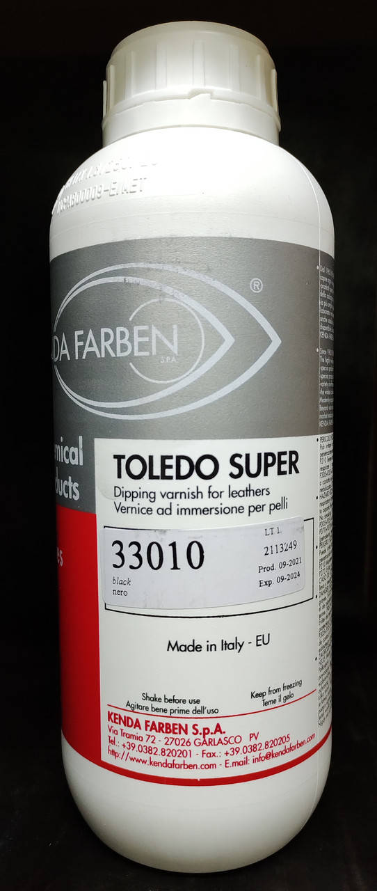 

TOLEDO SUPER- фарба спиртова 33010 чорний, 1л, Черный
