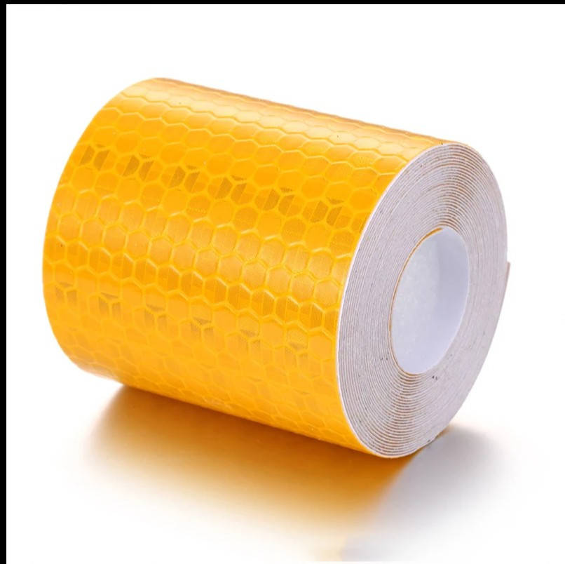 

ЖЕЛТАЯ Светоотражающая лента 5см*3м