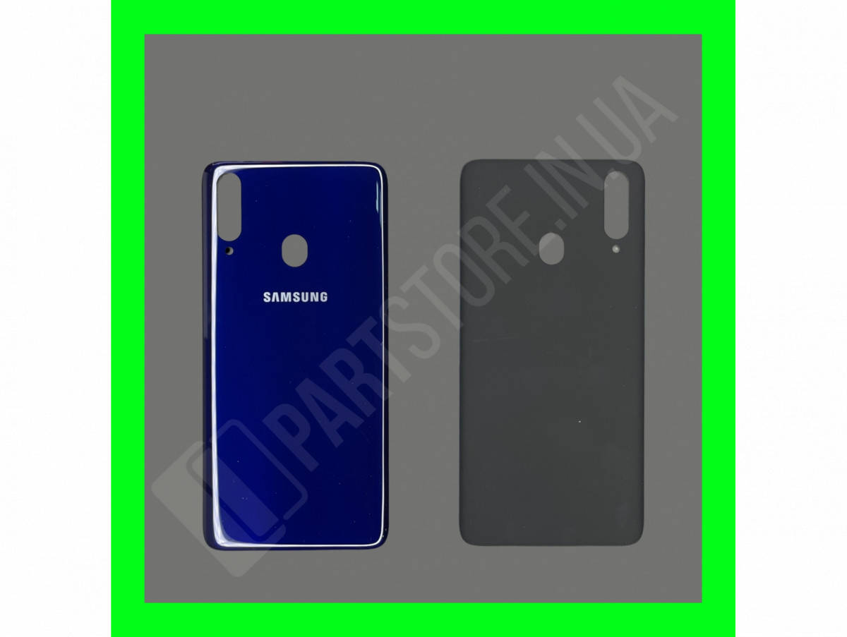 

Крышка Samsung A20s A207 Blue оригинал, Голубой