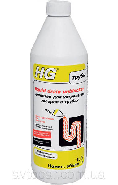 

Засіб для очищення кухонних труб HG, 1л