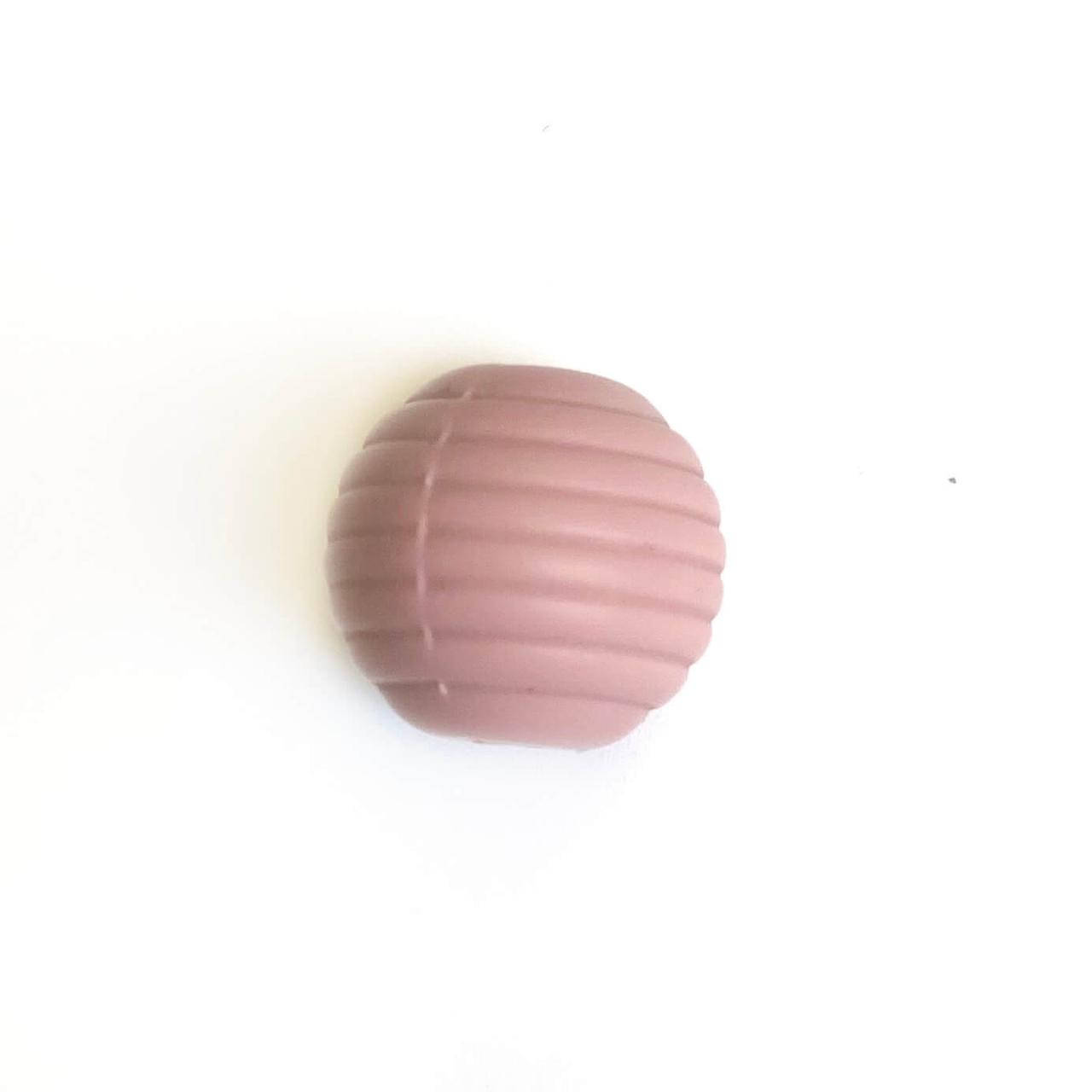 

Волнистая 15мм (блаш) круглая, силиконовая бусина