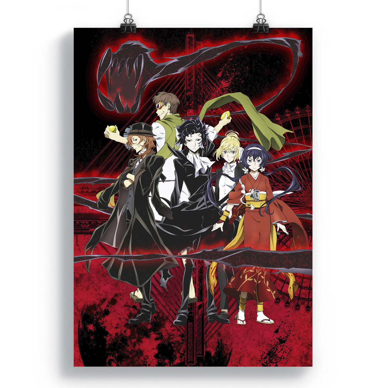 

Плакат Великий из бродячих псов | Bungou Stray Dogs 05