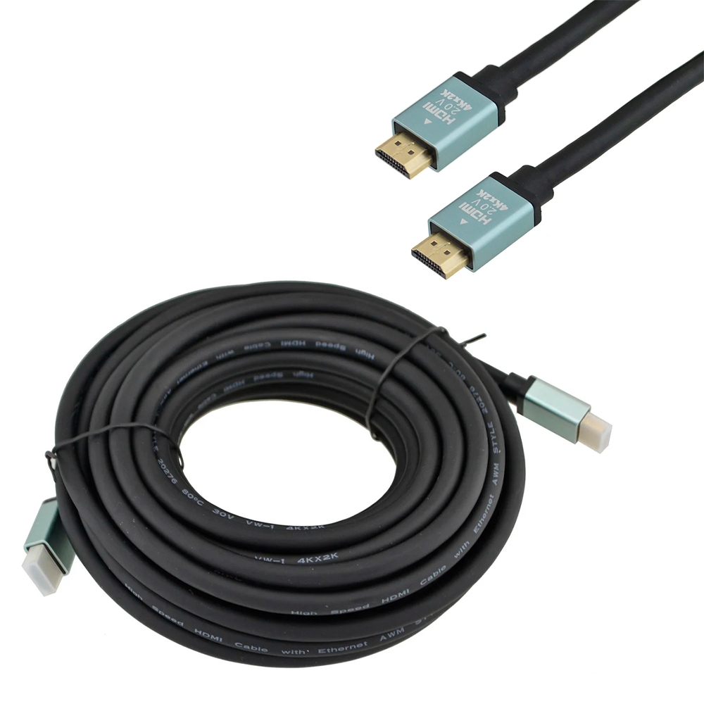 

Кабель HDMI-HDMI 2.0 4K 10M / Кабели и адаптеры, Черный