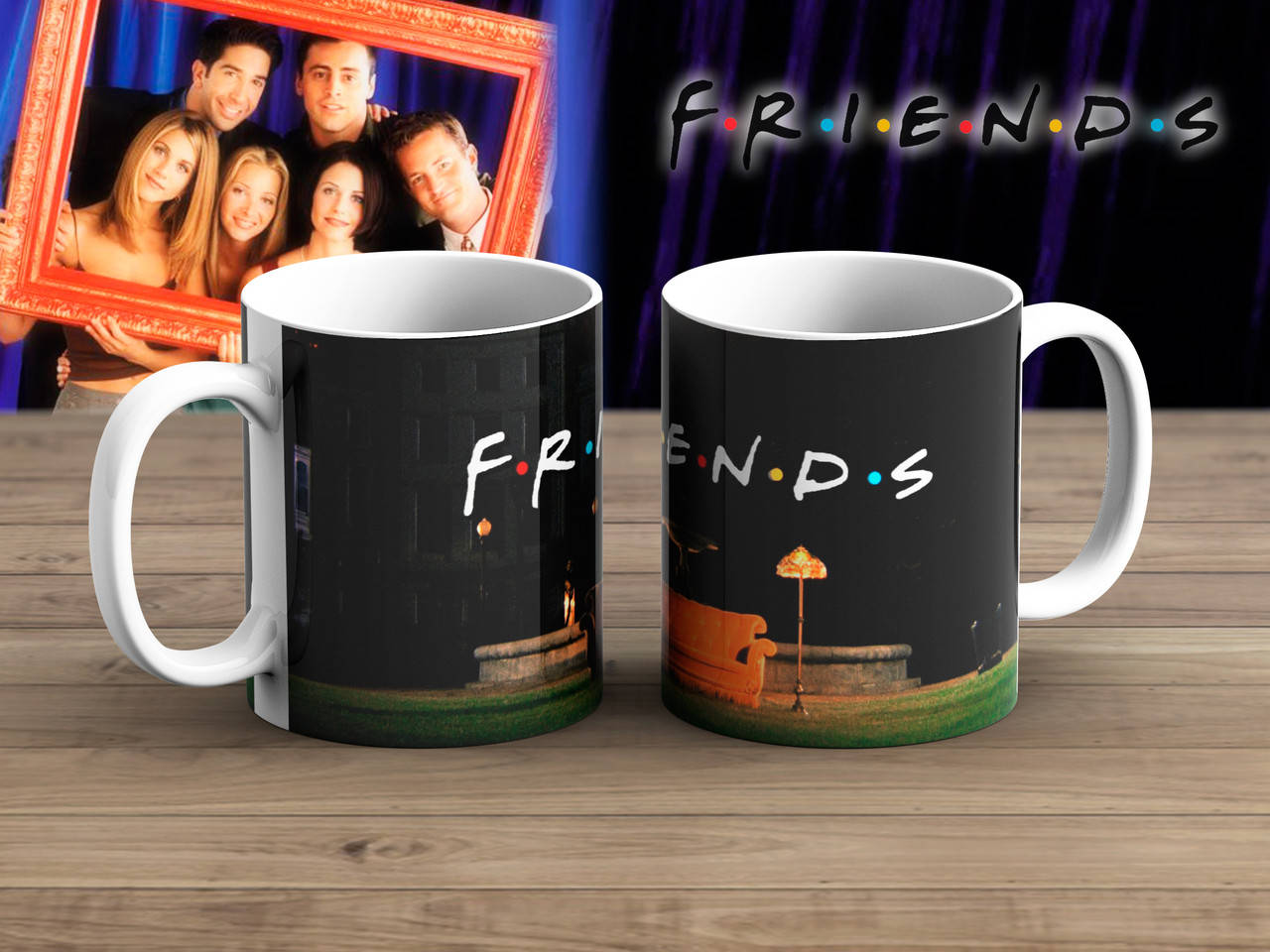 

Чашка Друзья / кружка Friends №8