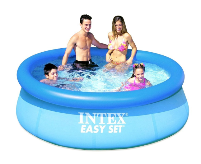 

Большой семейный надувной бассейн Intex 28110, 244 х 76 см, Синий