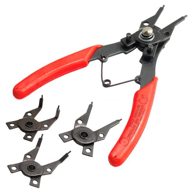 

Съёмник стопорных колец 4 в 1 Intertool HT-2901