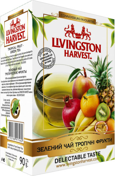 

Зеленый чай ТРОПИЧЕСКИЕ ФРУКТЫ Цейлон