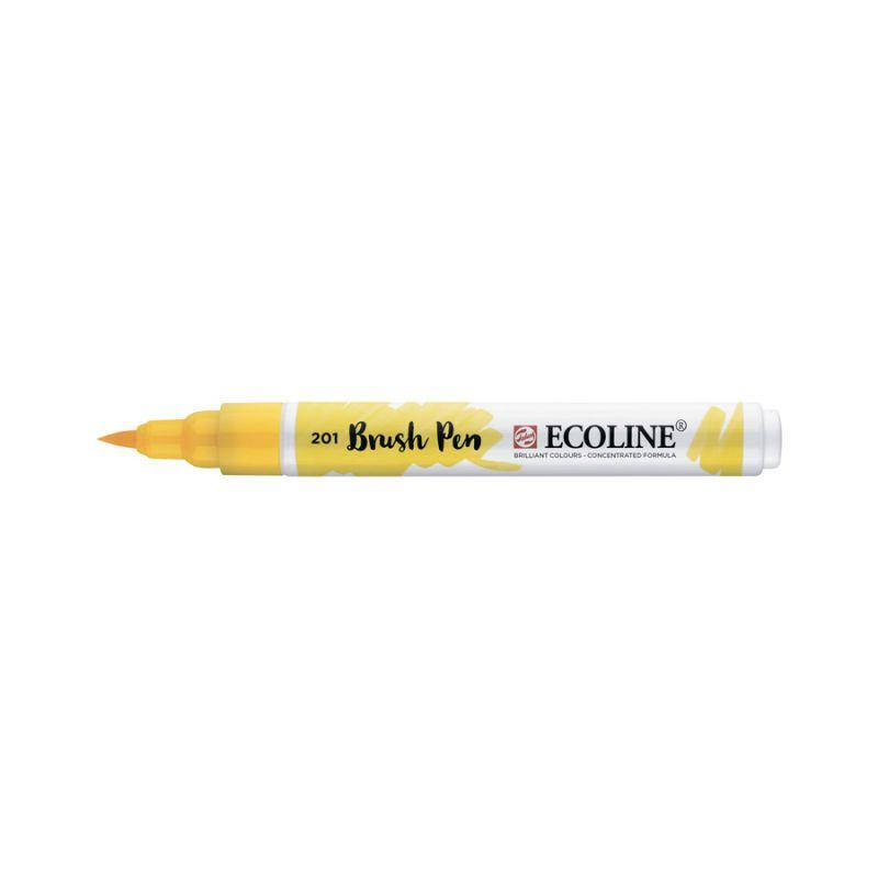 

Ручка-кисточка Ecoline Brushpen (201), Желтый светлый, Royal Talens