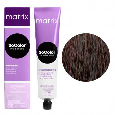 

Стойкая крем краска для волос Matrix SOCOLOR. Pre-Bonded Extra Coverage 506M 90 мл