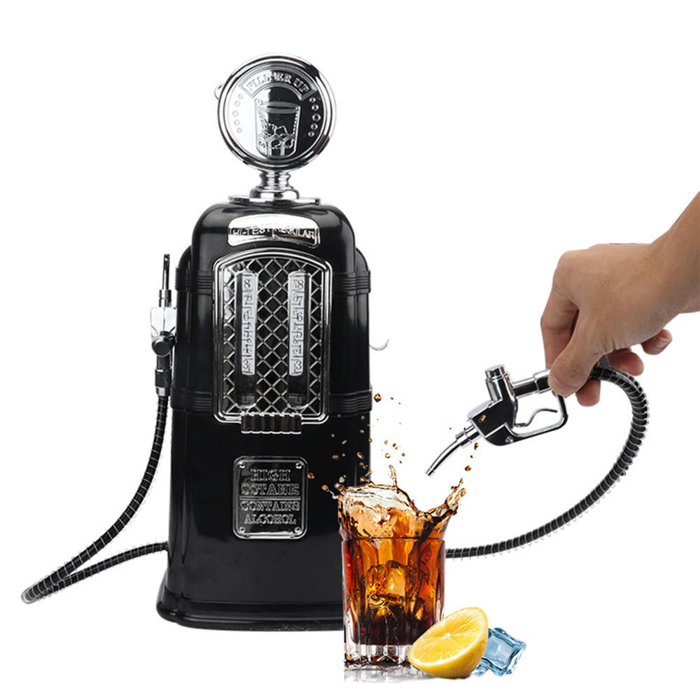 

Диспенсер для напитков Автозаправочная колонка с двумя кранами (черная) 1190782725