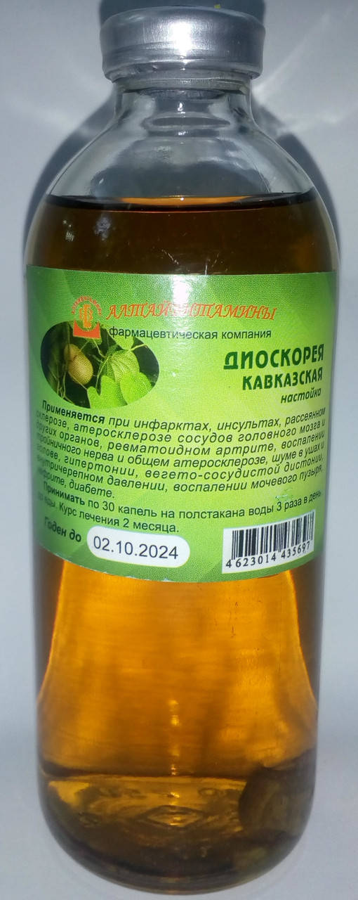 

Настойка диоскореи кавказской, 100 мл
