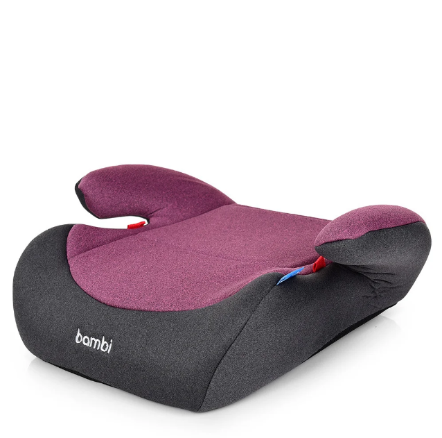 

Автокресло - Бустер Bambi М2426 15-36 кг. Purple Grey, Розовый