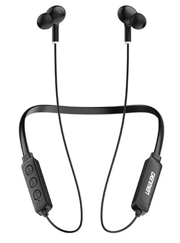 

Беспроводные наушники-гарнитура вакуумные Bluetooth для бега и спорта DENMEN DL02 Черный