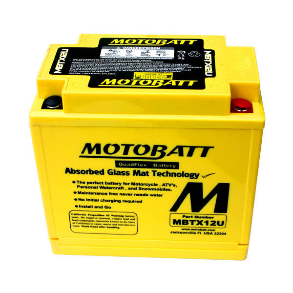 

Аккумулятор Motobatt MBTX12U