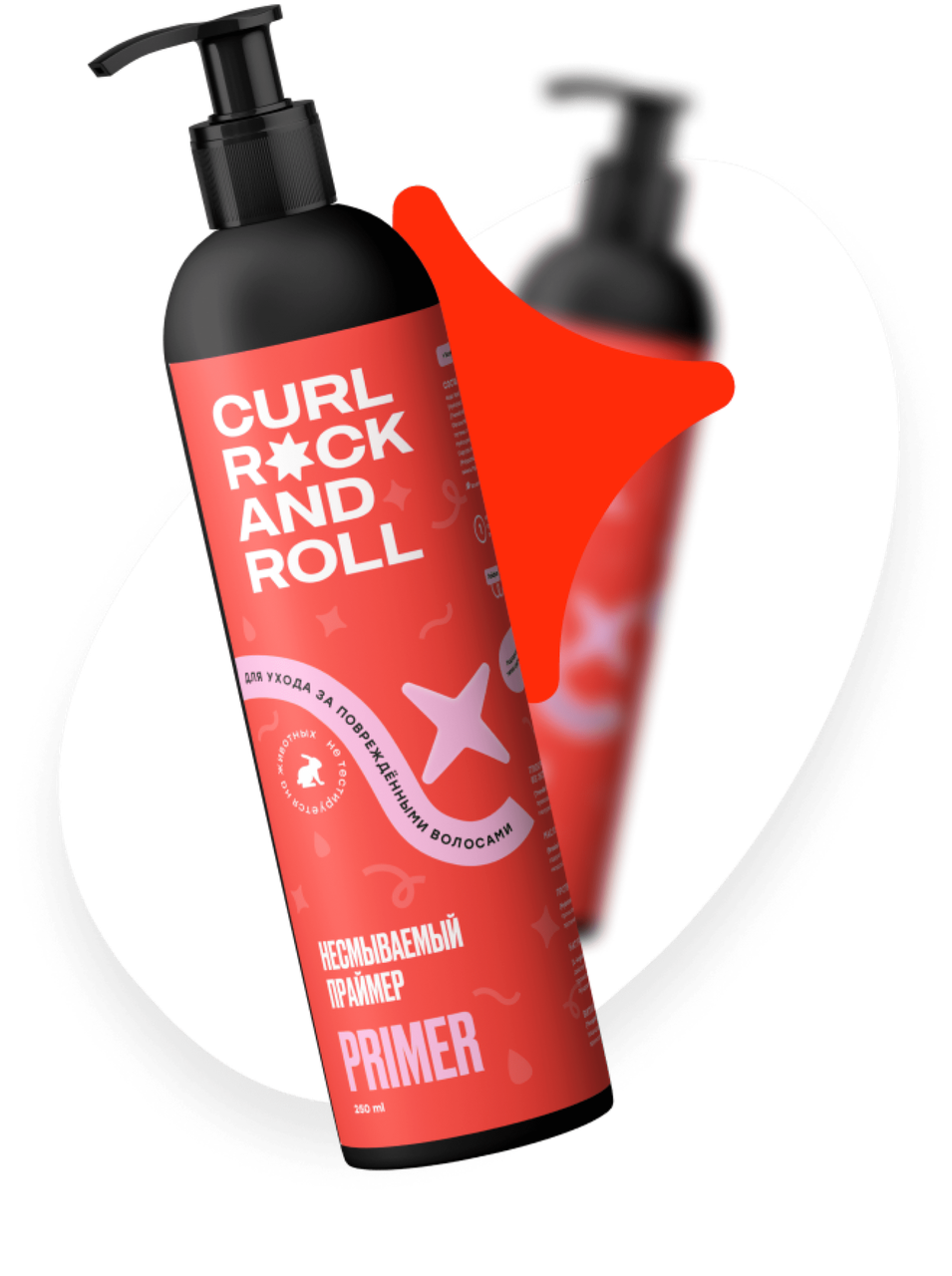 

Несмываемый праймер для ухода за поврежденными кудрявыми волосами Curl Rock and Roll