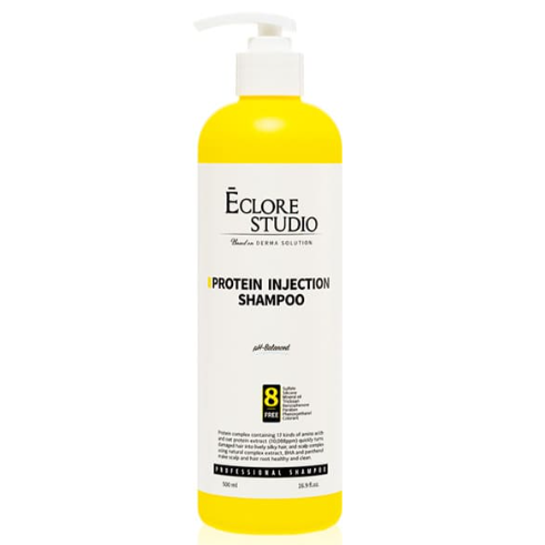 

Восстанавливающий шампунь для волос Eclore Studio Protein Injection Shampoo 500 ml