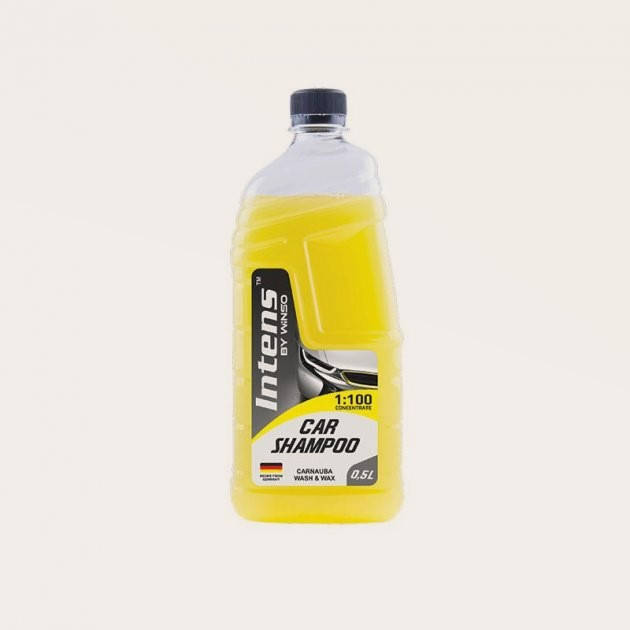 

Автошампунь Winso Car Shampoo Carnauba 0.5 л (концентрат с воском карнаубы)