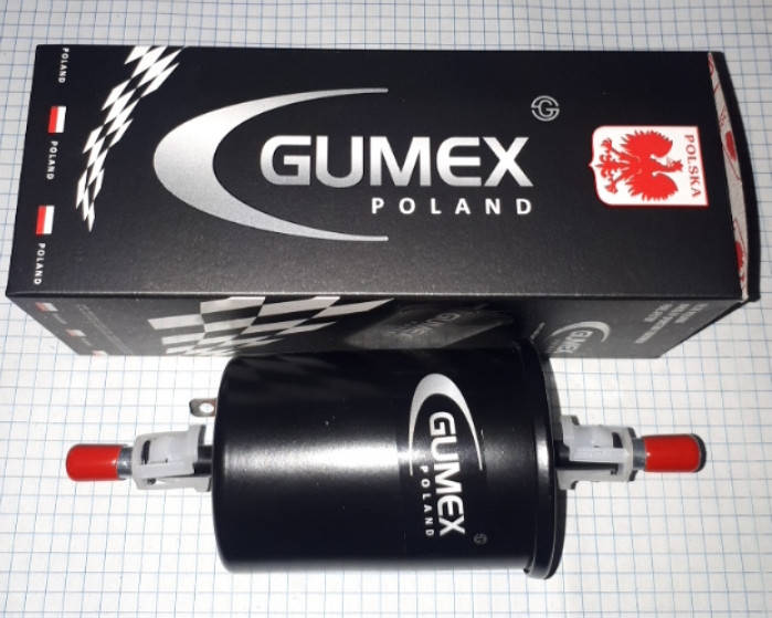 

Фильтр топливный ВАЗ Опель Daewoo Деу Део Ланос Сенс Chevrolet Шевроле Gumex