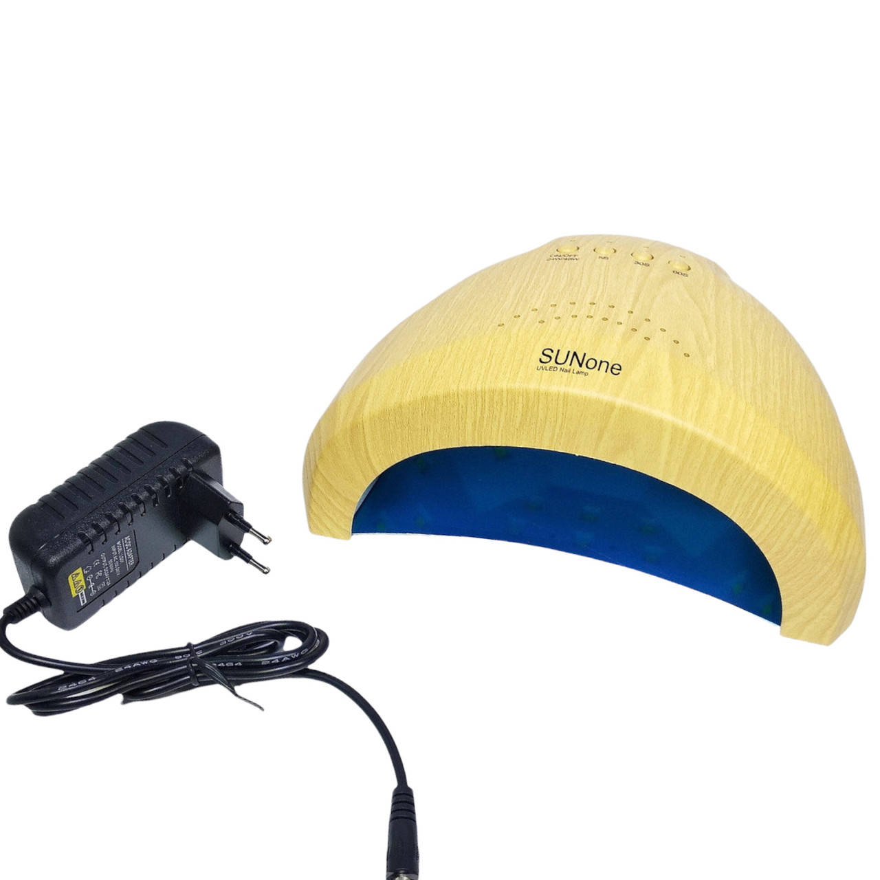 

Профессиональная UV/LED лампа для сушки ногтей SUNone дерево, 48 Вт. Бежевый