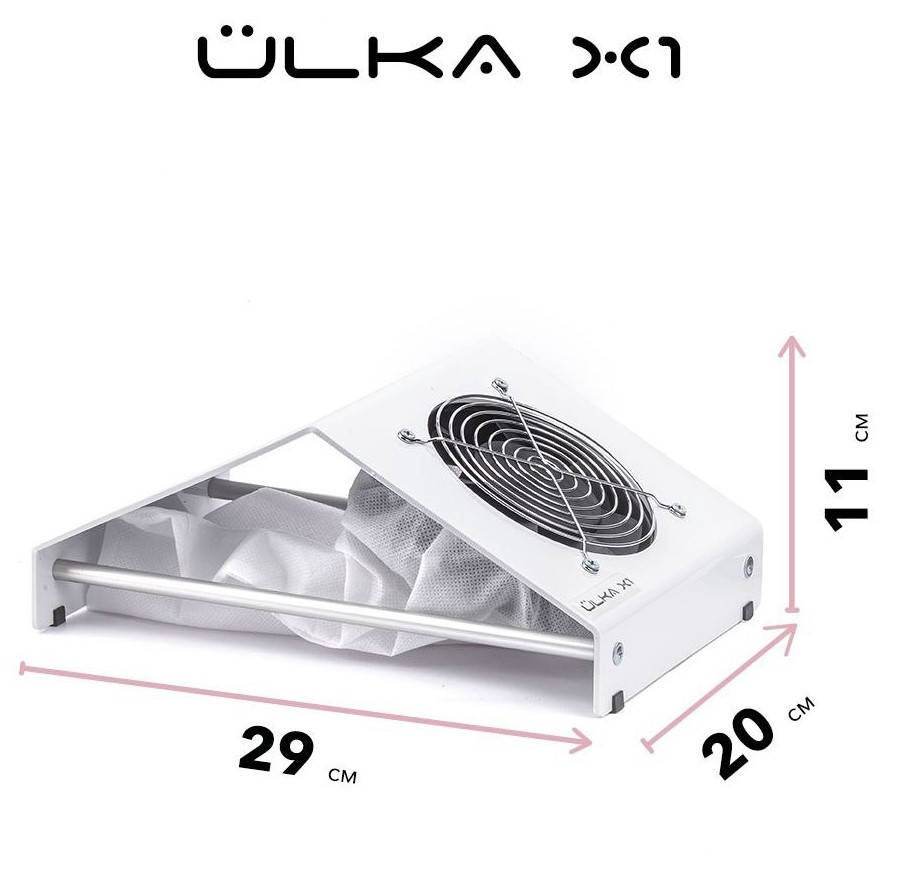 

Вытяжка настольная для маникюра Ulka X1, Белая