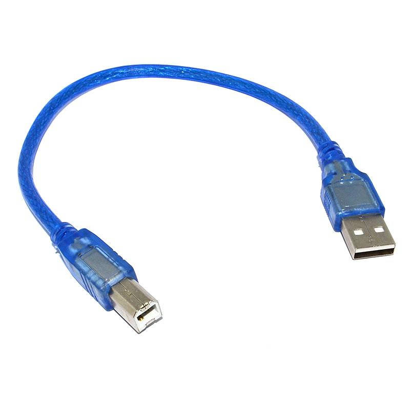 

Кабель для принтера сканера мфу USB AM - BM 30 см