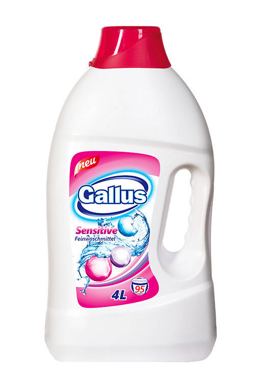 

Гель для стирки деликатных тканей Gallus 4 л New