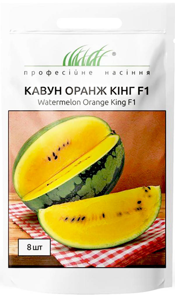 

Профсемена. Семена Арбуз Оранж Кинг F1, 8 сем