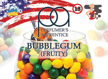 

Bubblegum (Fruity) ароматизатор TPA (Фруктовая жевательная резинка)