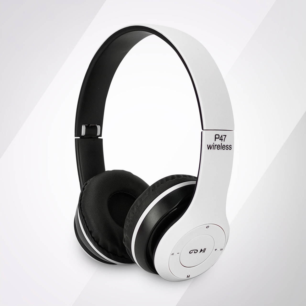 

Беспроводные Bluetooth наушники P47 4.2+EDR белые накладные блютуз наушники, Белый