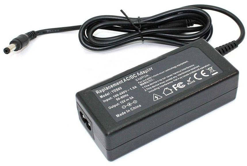 

Блок питания универсален для мониторов YDS60 60W 12V 5A 5.5x2.1мм OEM