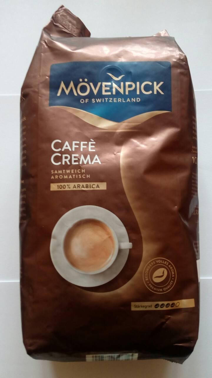

Швейцарский кофе Movenpick Caffe Crema в зернах 1 кг