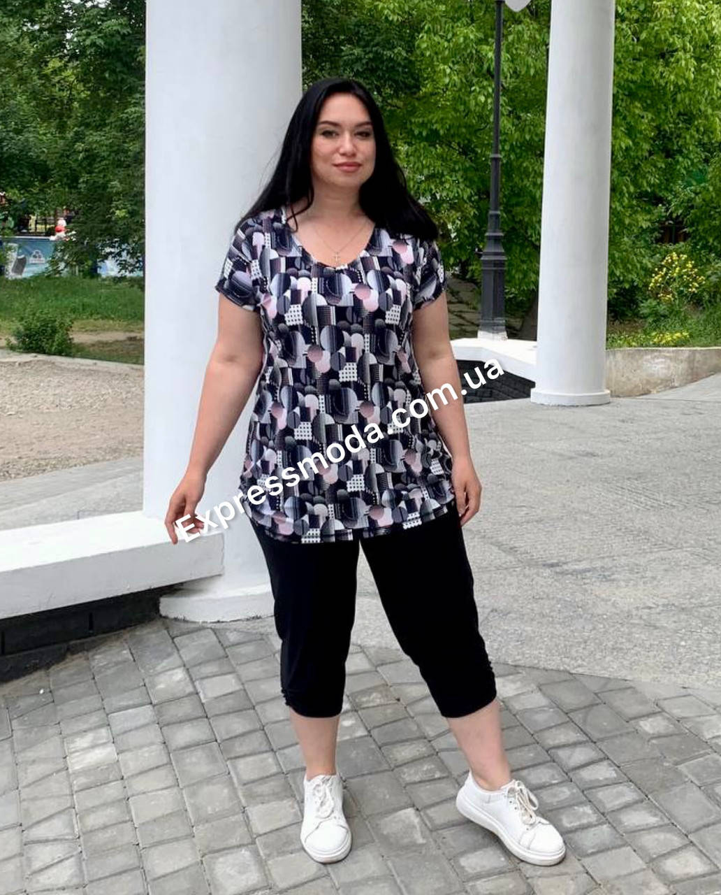 

Костюм капри+туника Марта