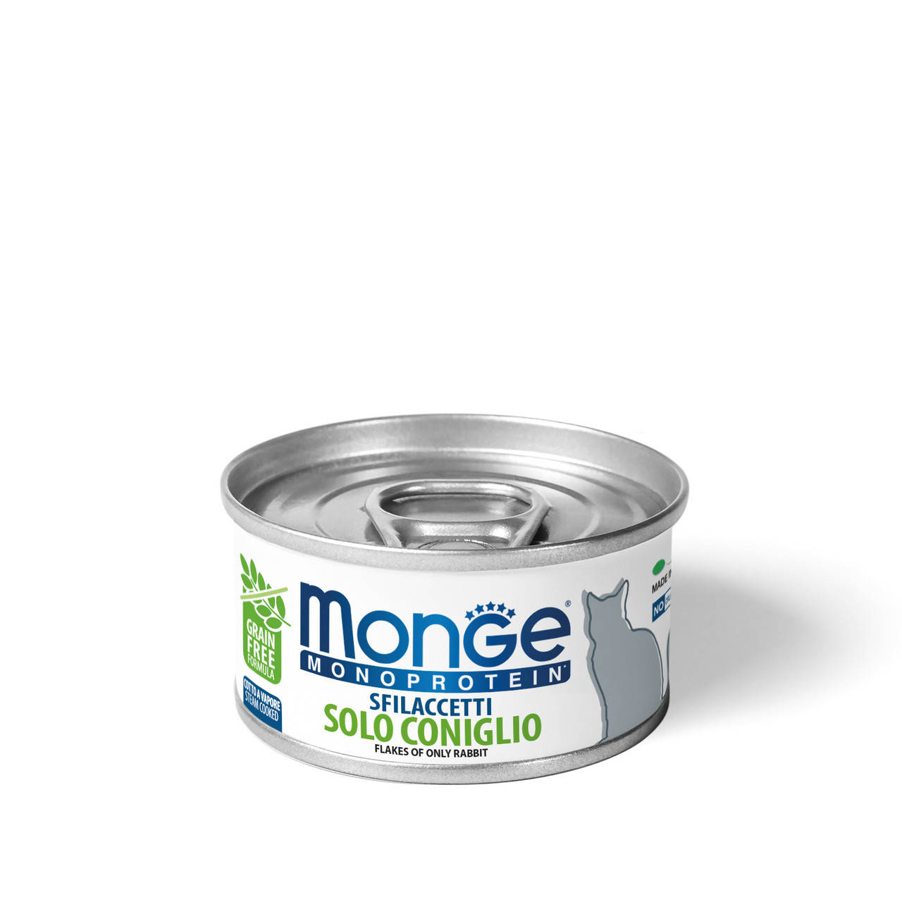 

Monge Monoprotein Solo Coniglio консервы для взрослых кошек всех пород (кролик) 80 г