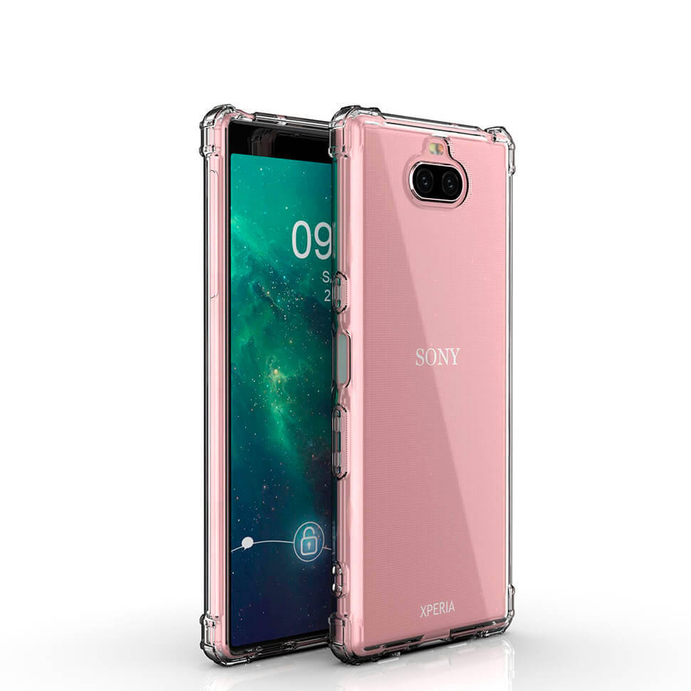 

Чехол Lenuo Military Grade для Sony Xperia 10 / Xperia XA3 I4113 Gray, Серый