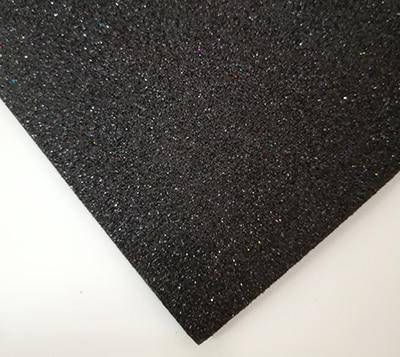 

Фоамиран с глитером черный 20*30